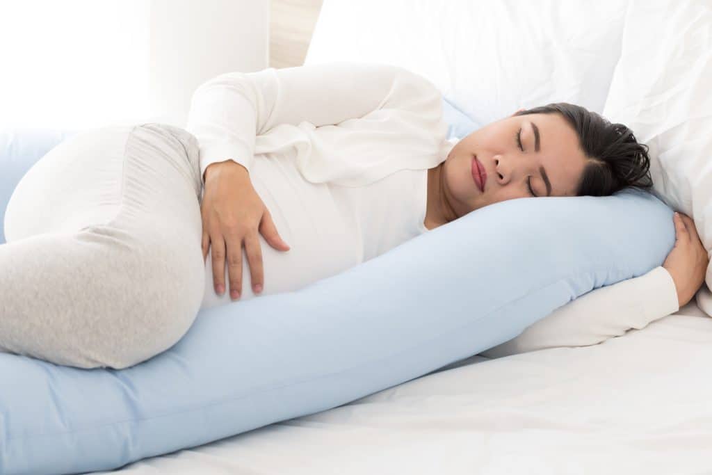 Sleeping positions during pregnancy